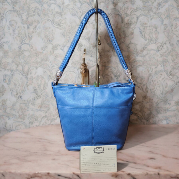 **Brighton Your Bag Beck Atlantic handbag NWT and Registration card - Picture 8 of 11